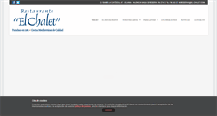 Desktop Screenshot of el-chalet.com