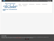 Tablet Screenshot of el-chalet.com